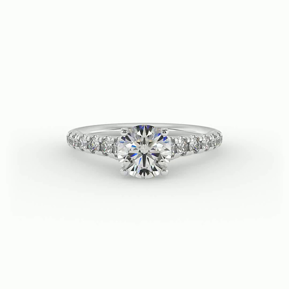 360 degree view of Lucille Engagement Ring