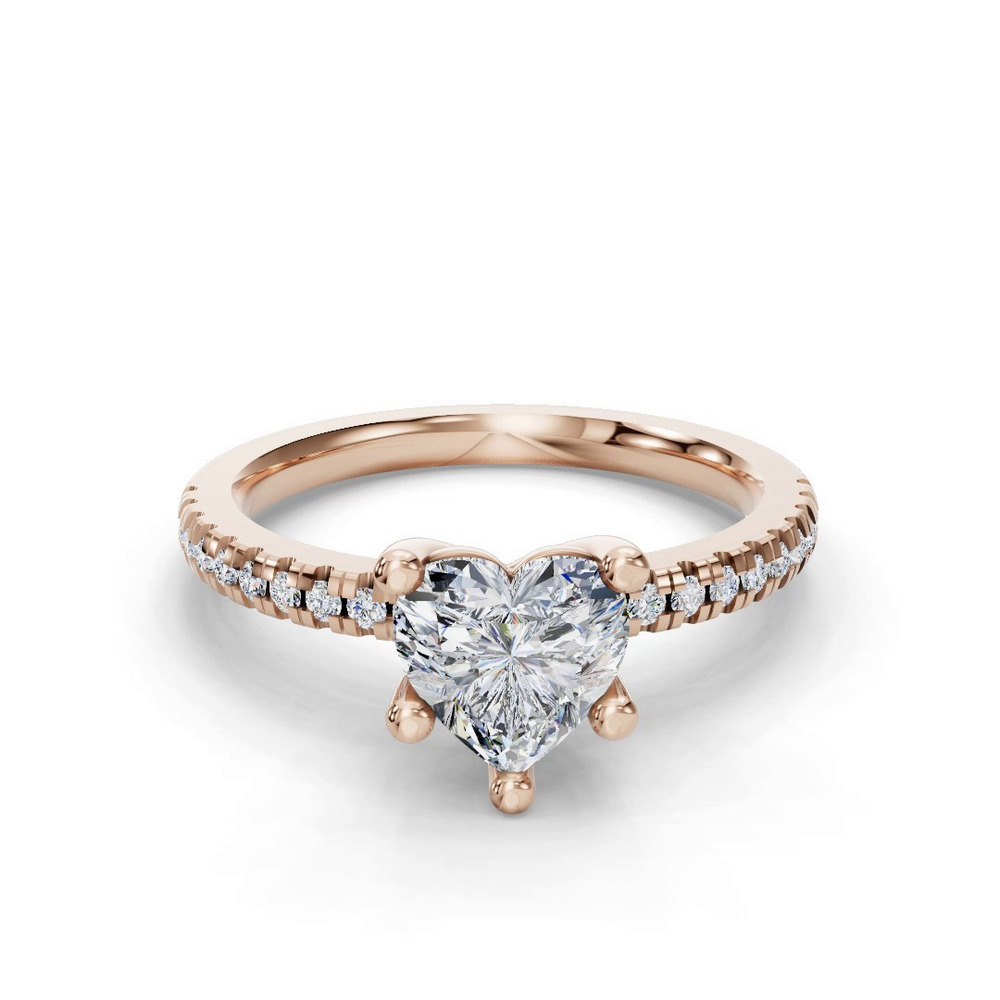 360 degree view of Kennedy Pave Engagement Ring