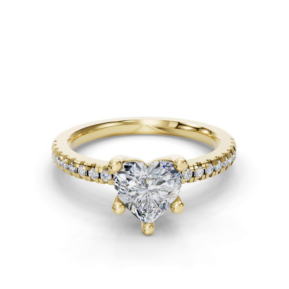360 degree view of Kennedy Pave Engagement Ring