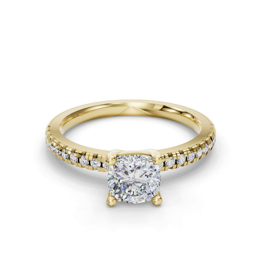 360 degree view of Kennedy Pave Engagement Ring