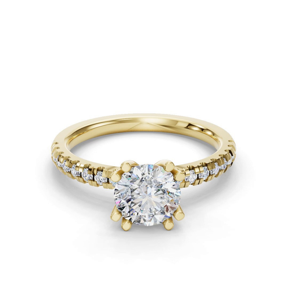 360 degree view of Scarlet Engagement Ring