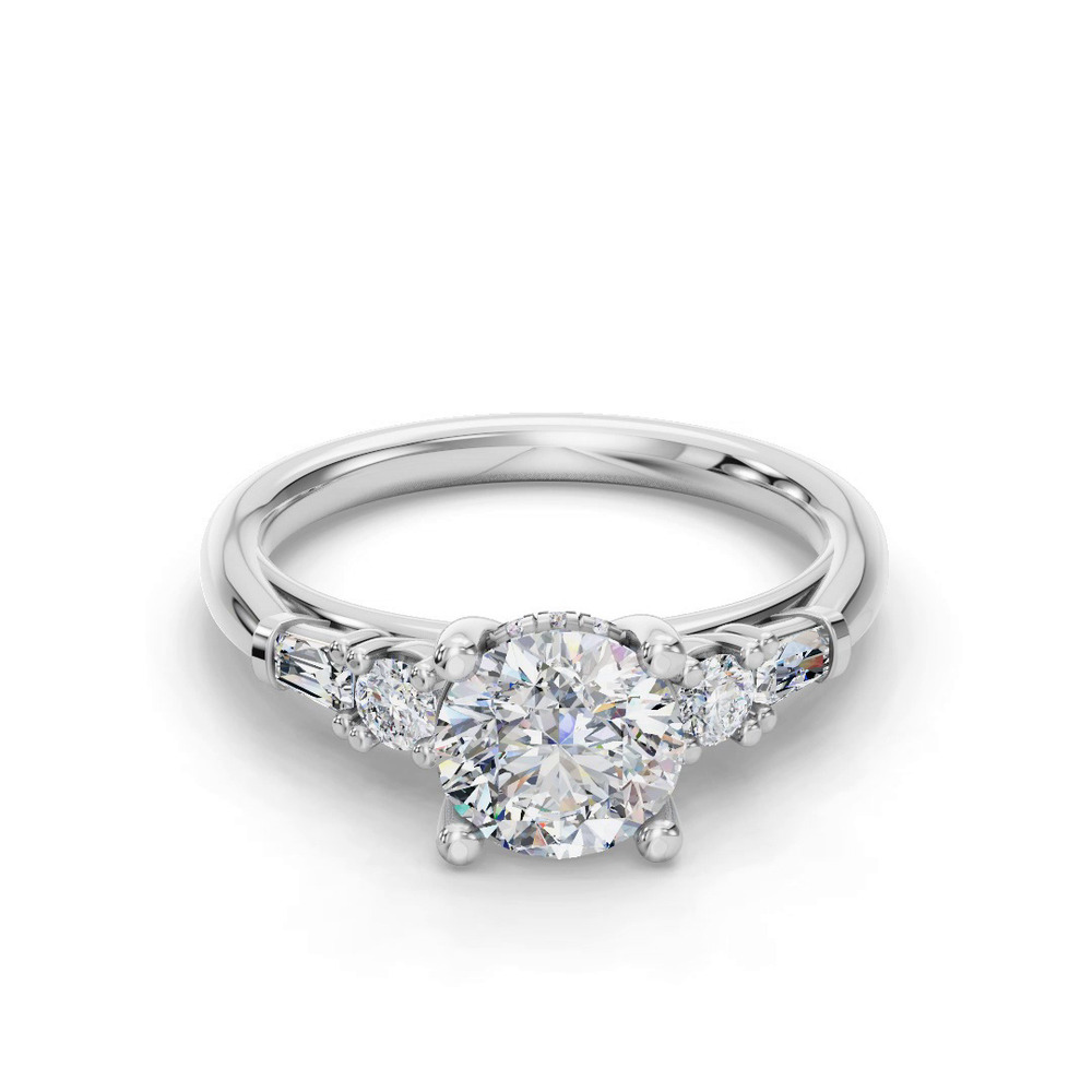 360 degree view of Tavessa Engagement Ring