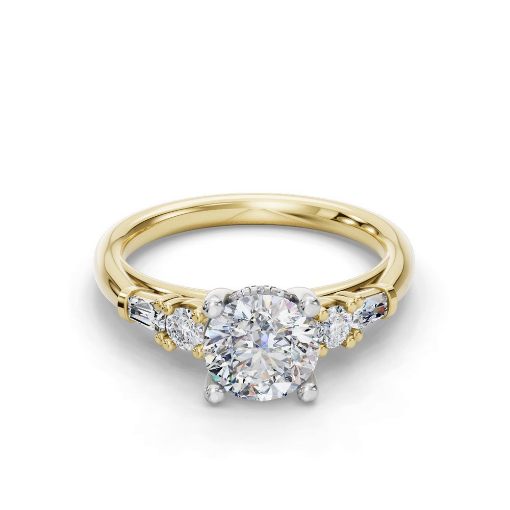 360 degree view of Tavessa Engagement Ring