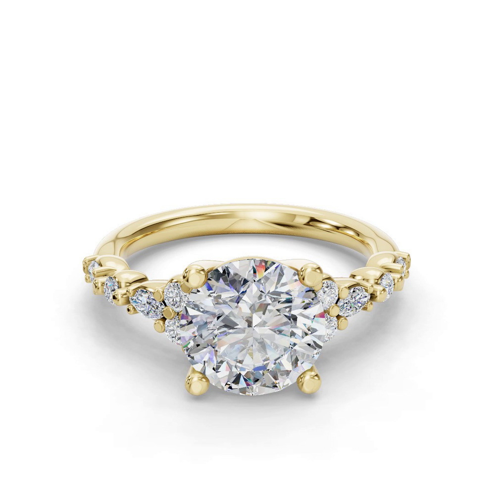 360 degree view of Zavi Engagement Ring