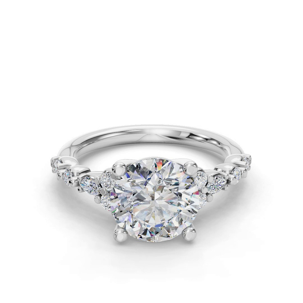 360 degree view of Zavi Engagement Ring