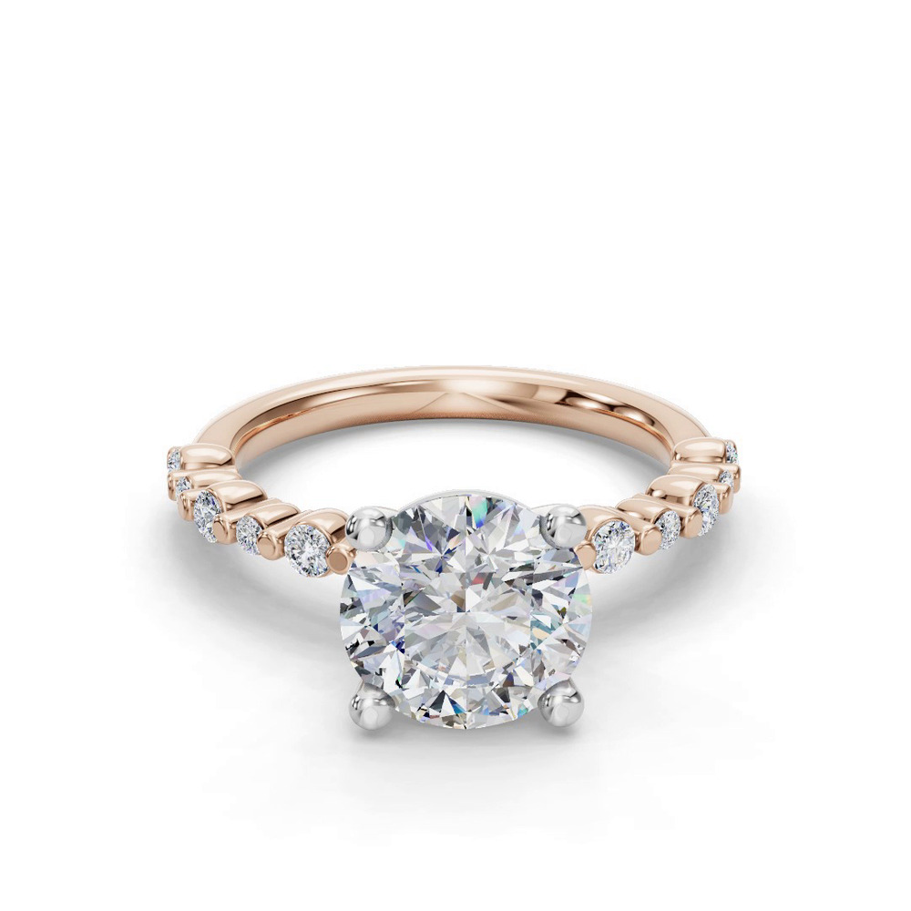 360 degree view of Renza Petite Engagement Ring