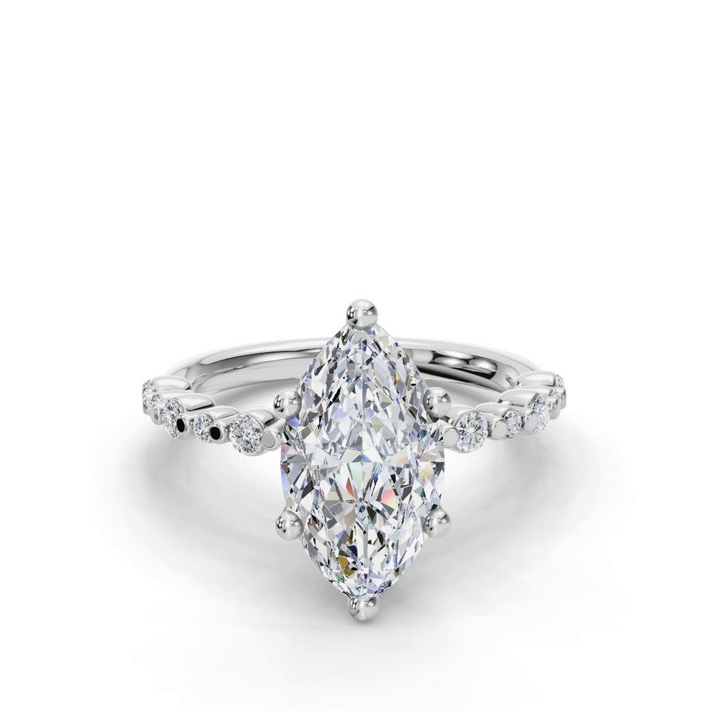 360 degree view of Renza Petite Engagement Ring