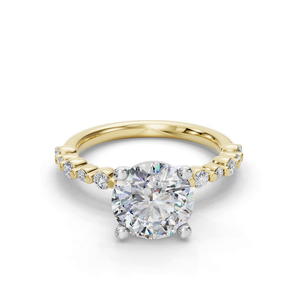 360 degree view of Renza Petite Engagement Ring