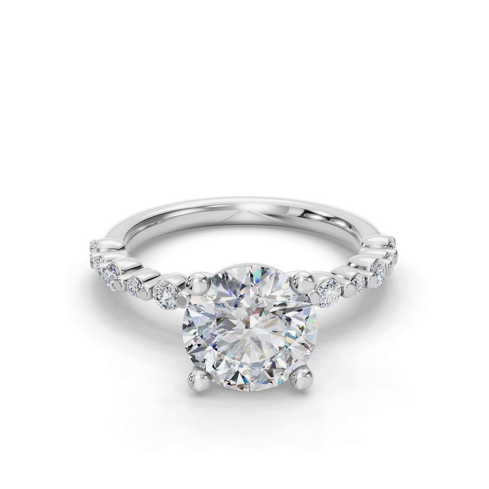 360 degree view of Renza Petite Engagement Ring