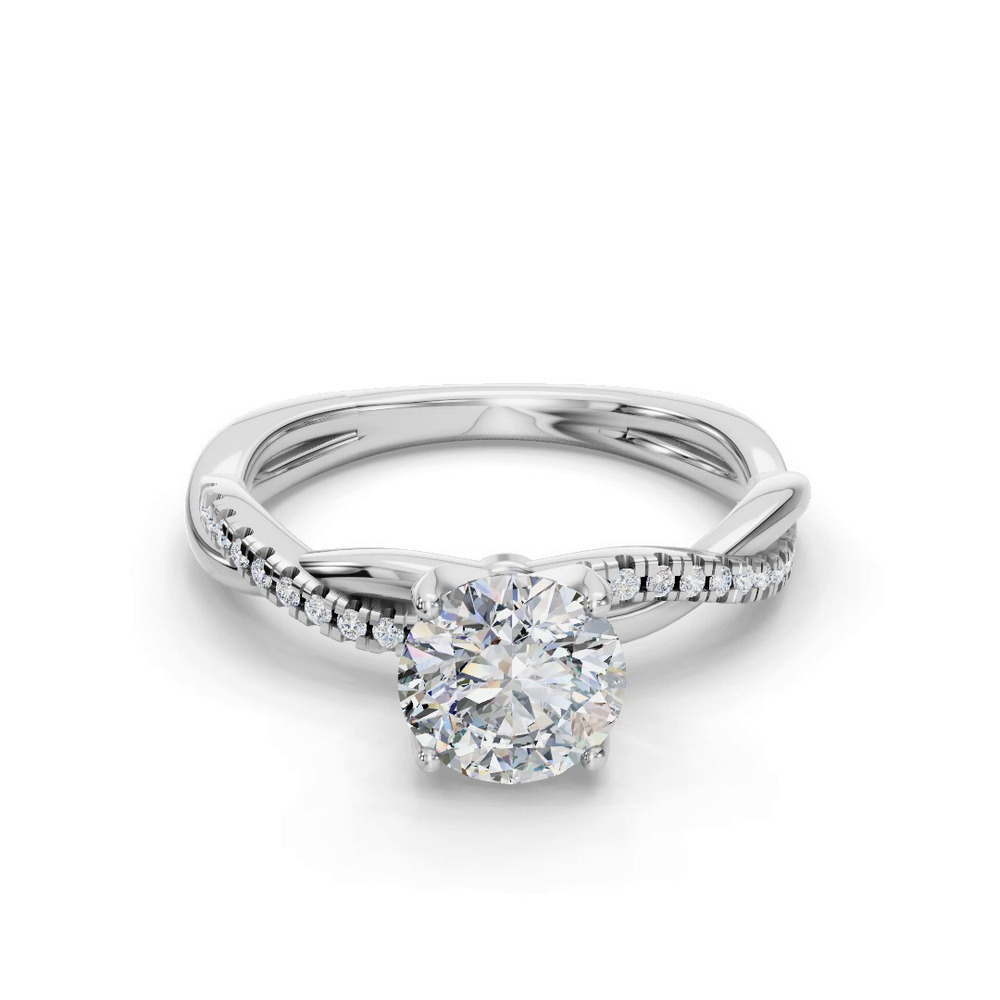 360 degree view of Heaven Engagement Ring