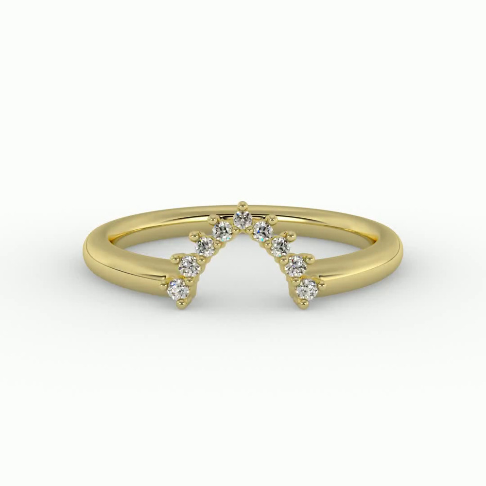 360 degree view of Cora Diamond Band