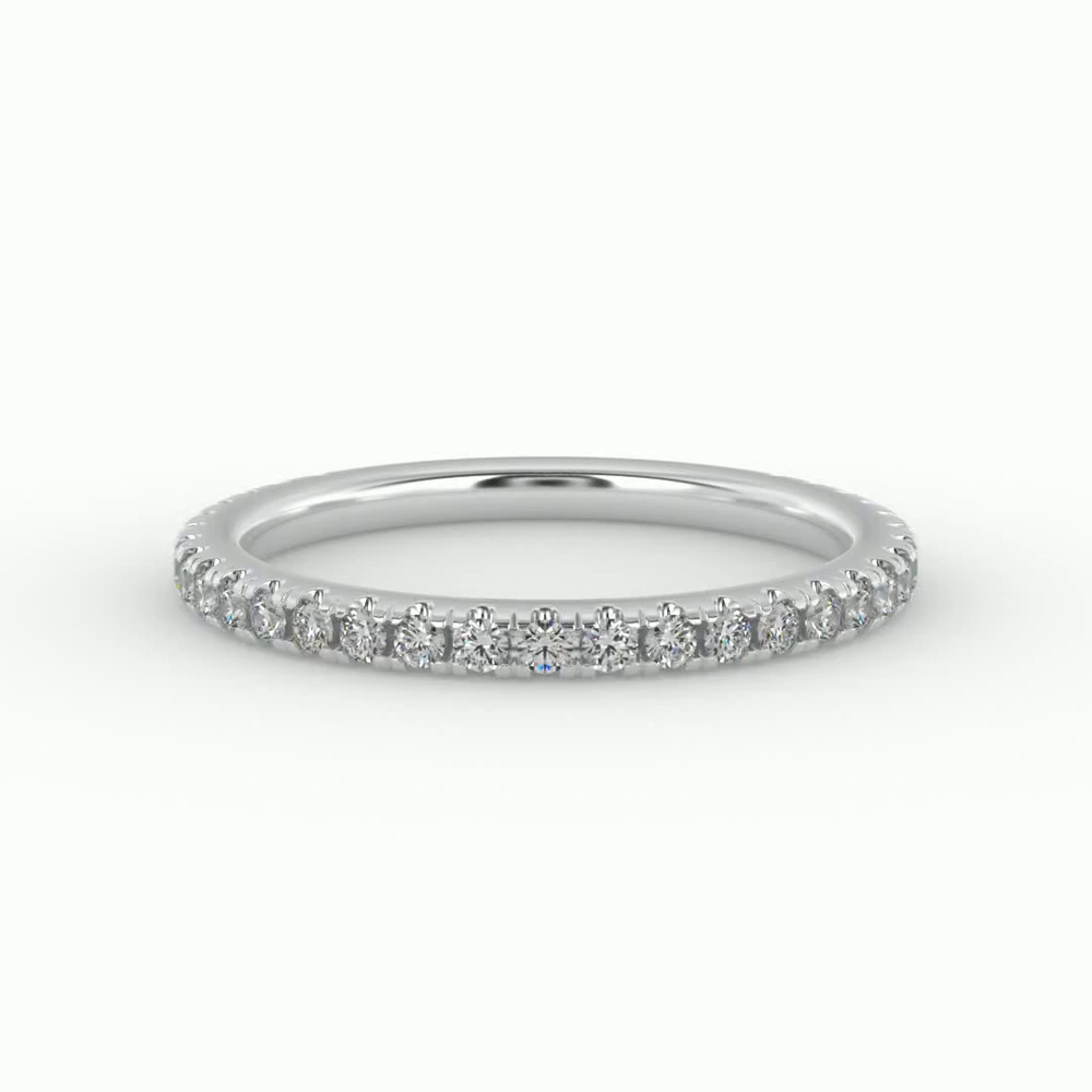 360 degree view of Madelyn Pave Band