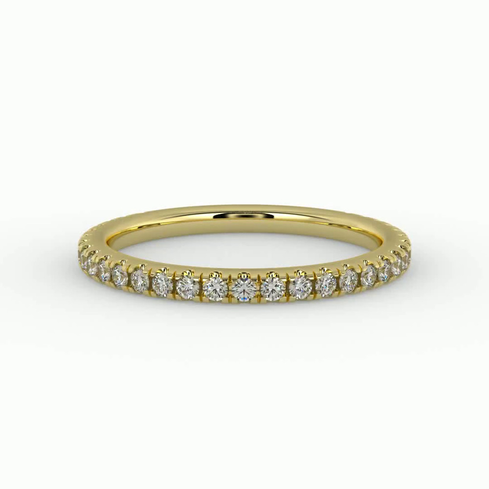 360 degree view of Madelyn Pave Band