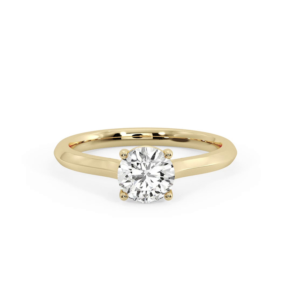 360 degree view of Ayesha 4 Prong East-West Solitaire Engagement Ring
