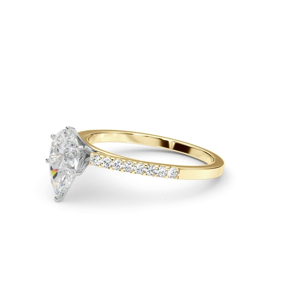 360 degree view of Judith Classic Diamond Cathedral Engagement Ring