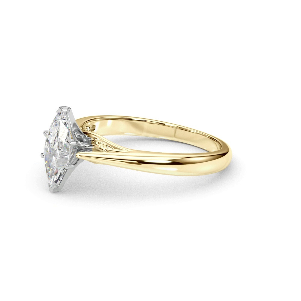 360 degree view of Fallon Solitaire Engagement Ring