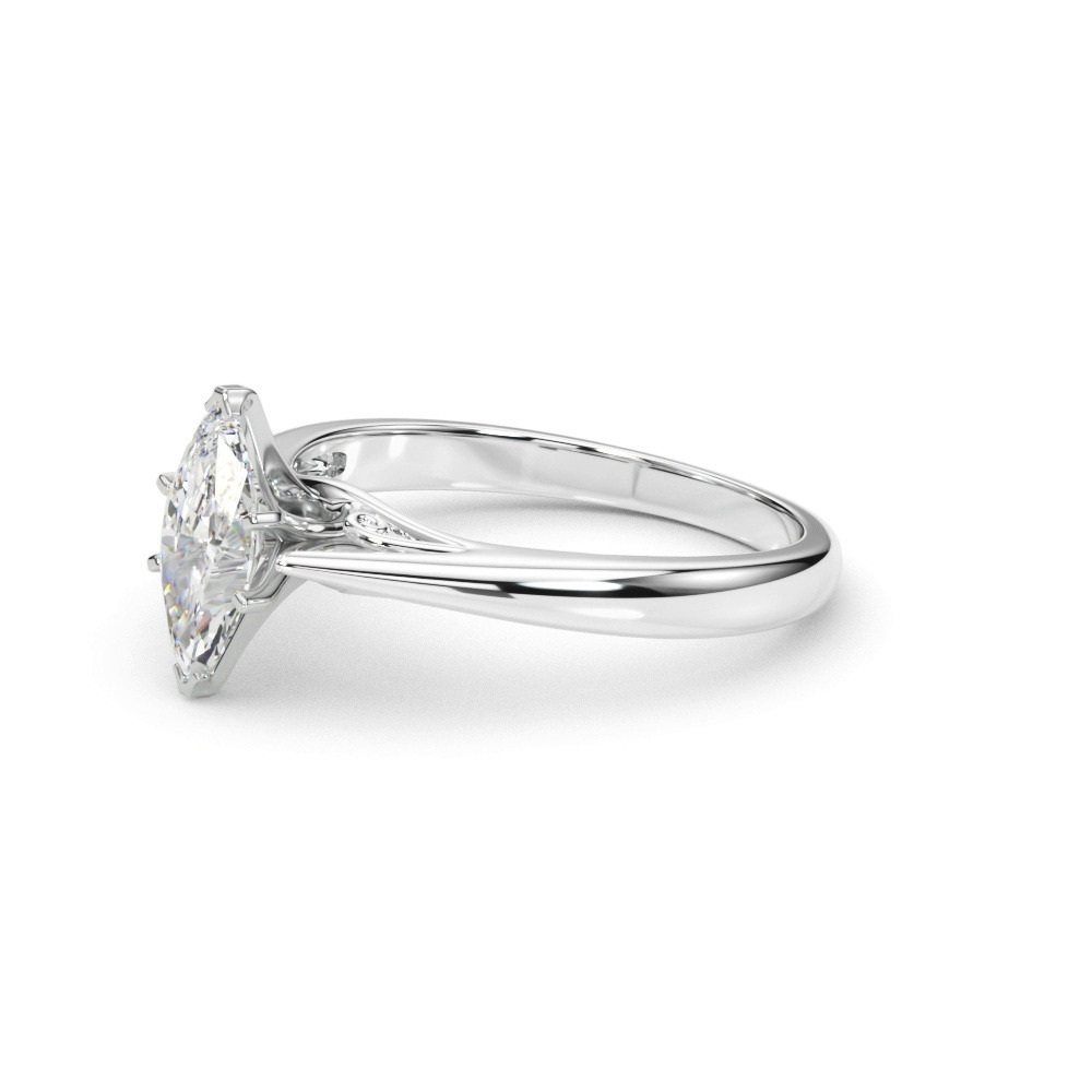 360 degree view of Fallon Solitaire Engagement Ring