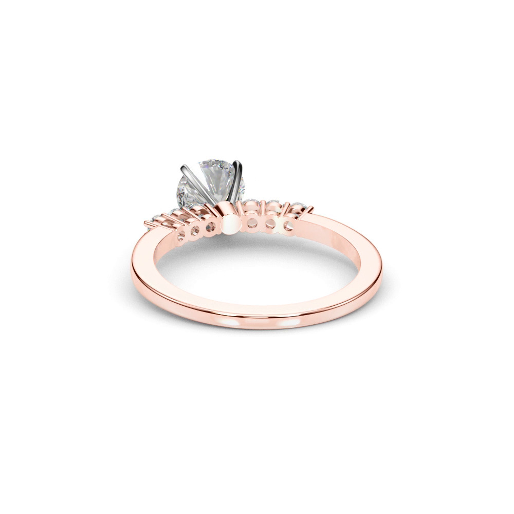 360 degree view of Janice Shared Prong Engagement Ring