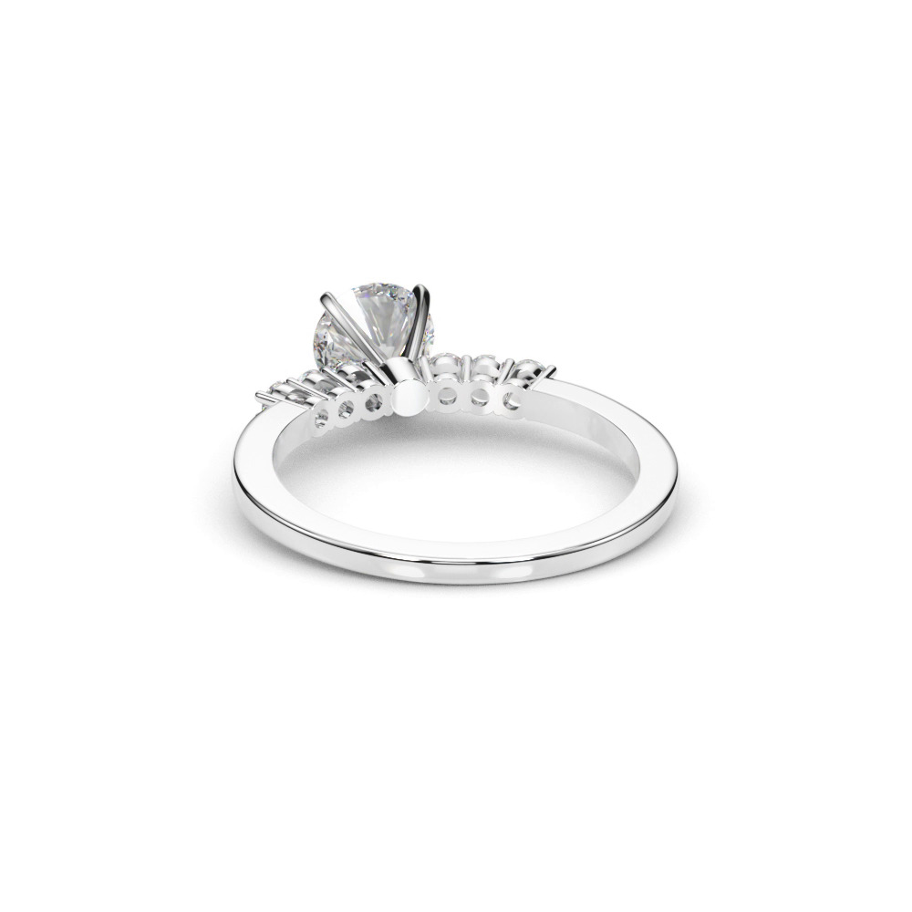 360 degree view of Janice Shared Prong Engagement Ring