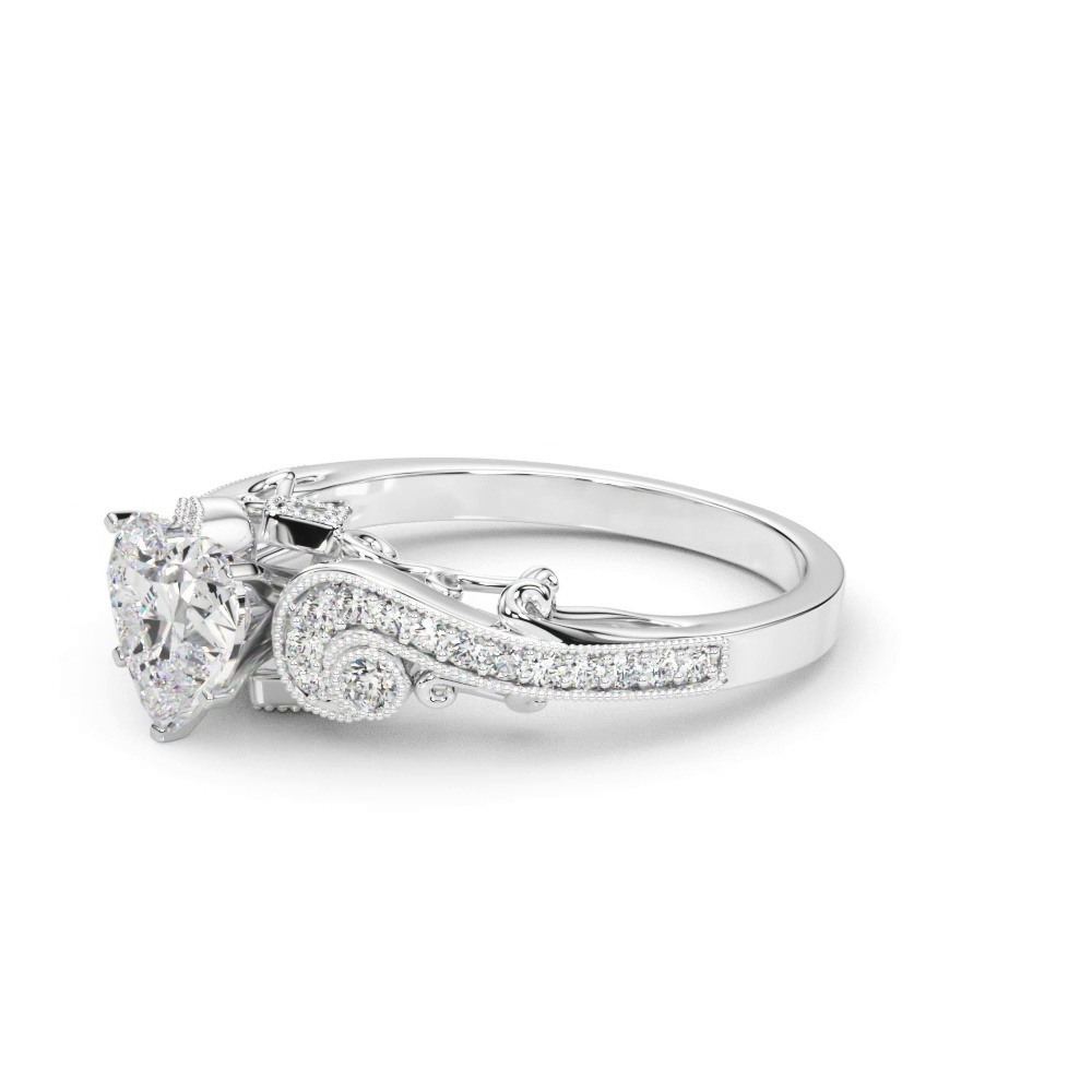 360 degree view of Carmel Vintage Inspired Engagement Ring