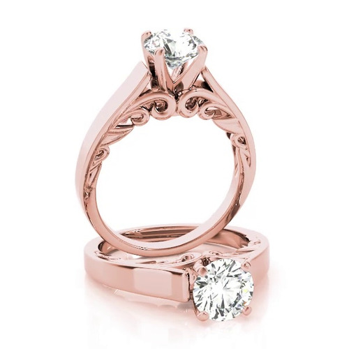 360 degree view of Aspyn Solitaire Engagement Ring