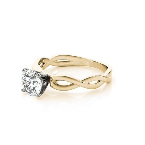 360 degree view of Jasmin Solitaire Engagement Ring