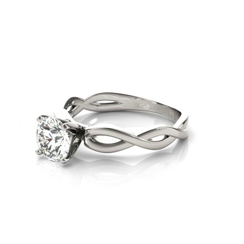 360 degree view of Jasmin Solitaire Engagement Ring