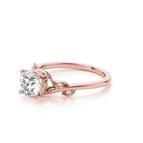 360 degree view of Tesee Nature Inspired Diamond Engagement Ring