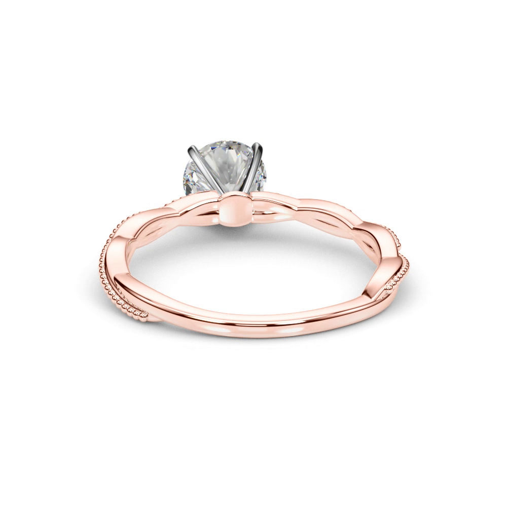 360 degree view of Leena Solitaire Engagement Ring