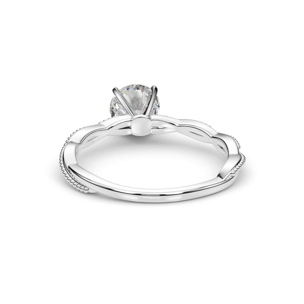 360 degree view of Leena Solitaire Engagement Ring