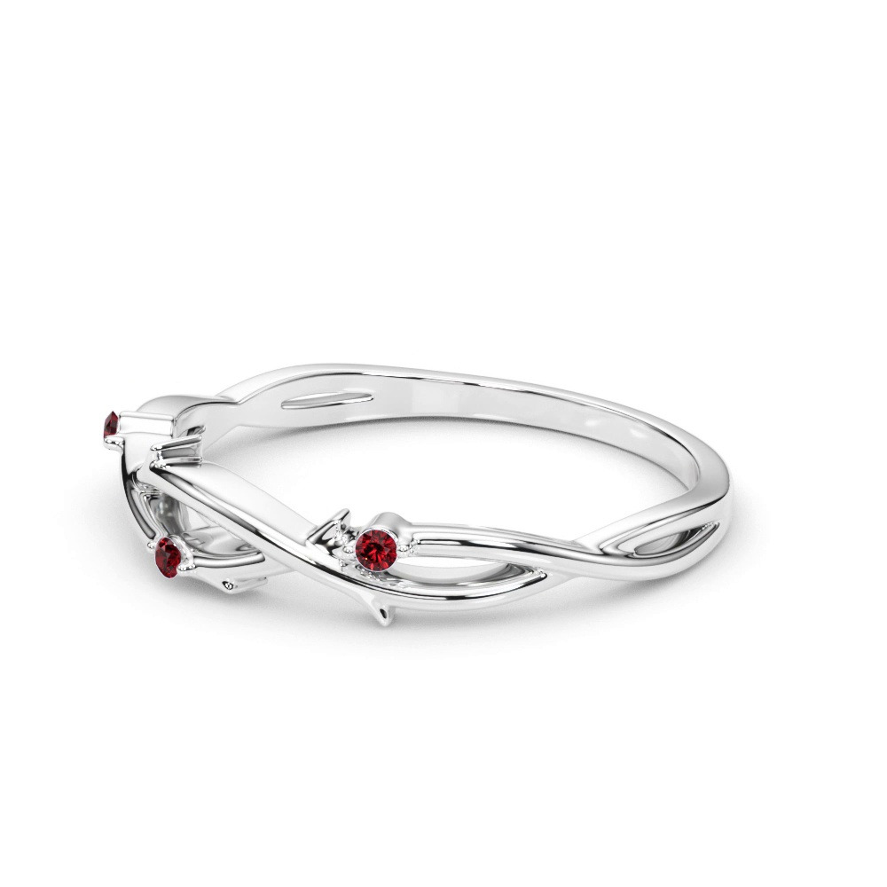 360 degree view of Vine Ruby Band