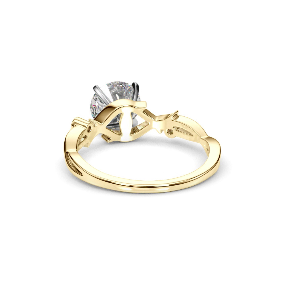 360 degree view of Inara Nature Inspired Engagement Ring