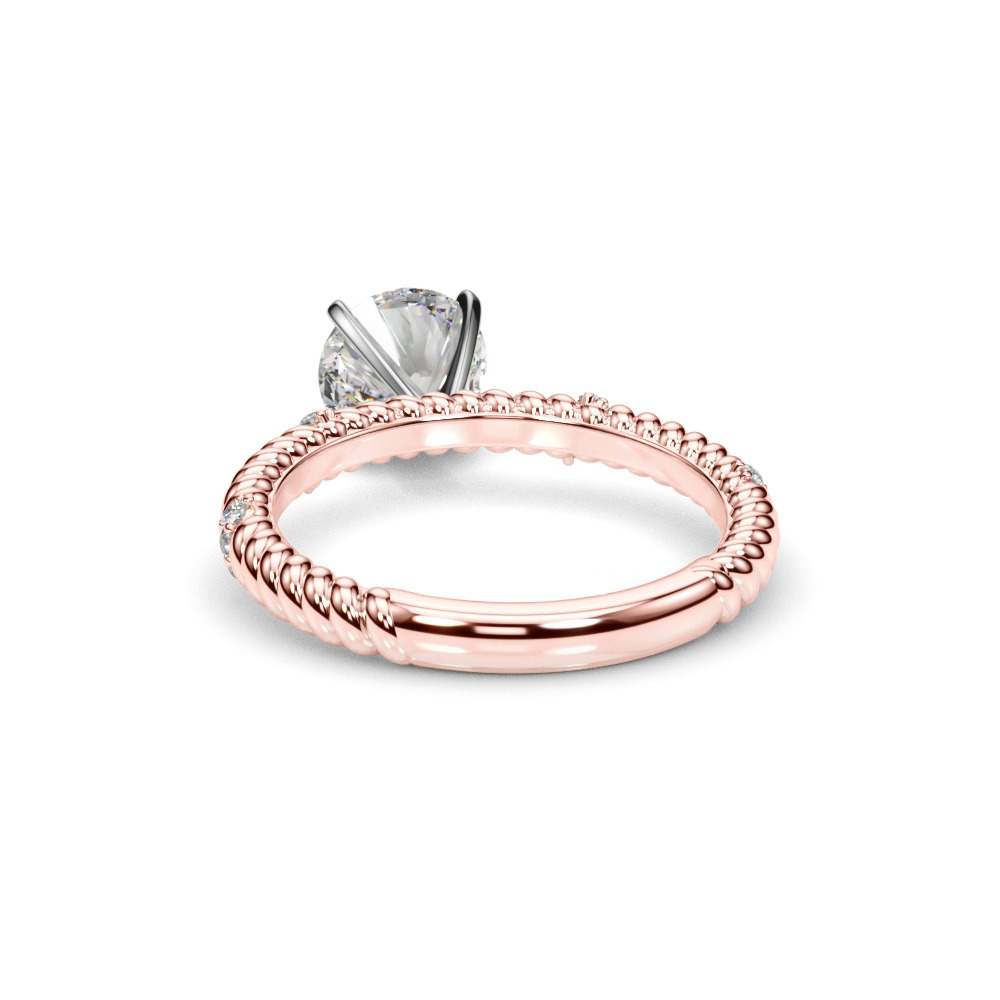 360 degree view of Claudette Rope And Diamond Engagement Ring