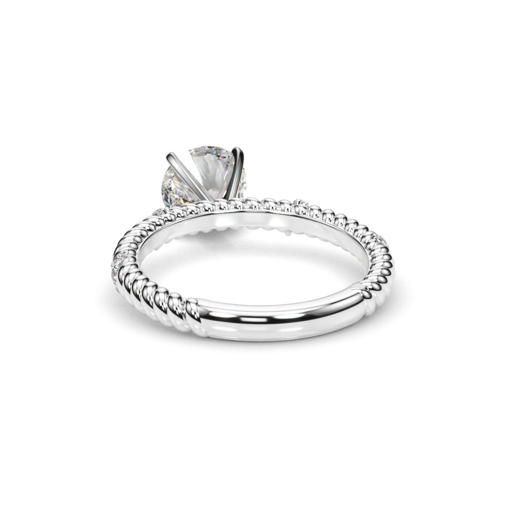 360 degree view of Claudette Rope And Diamond Engagement Ring