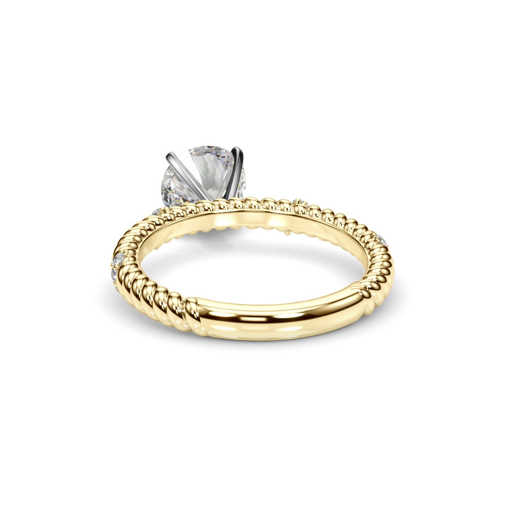 360 degree view of Claudette Rope And Diamond Engagement Ring