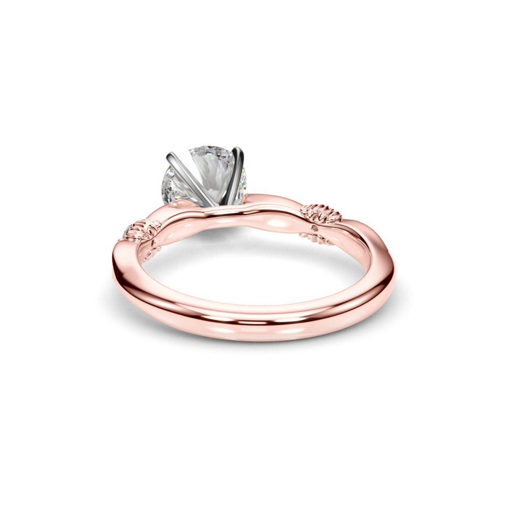 360 degree view of Amorette Vintage Engagement Ring