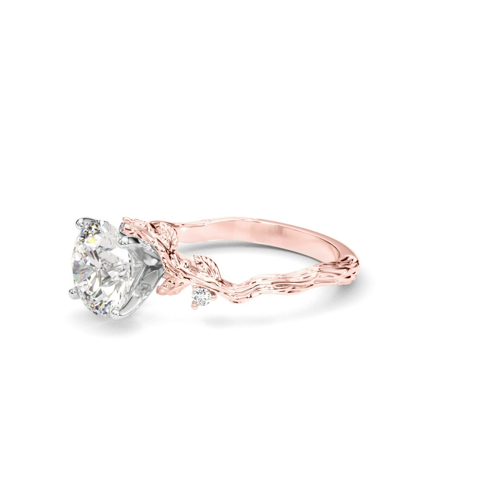360 degree view of Athera Nature-Inspired Engagement Ring
