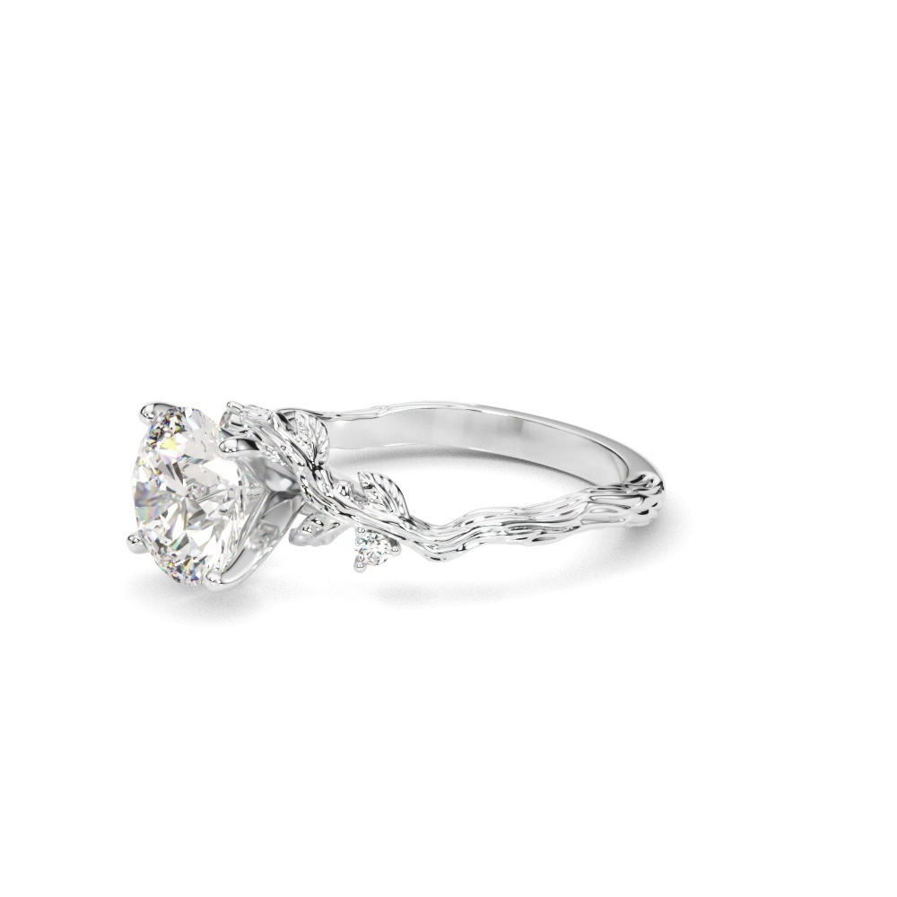 360 degree view of Athera Nature-Inspired Engagement Ring