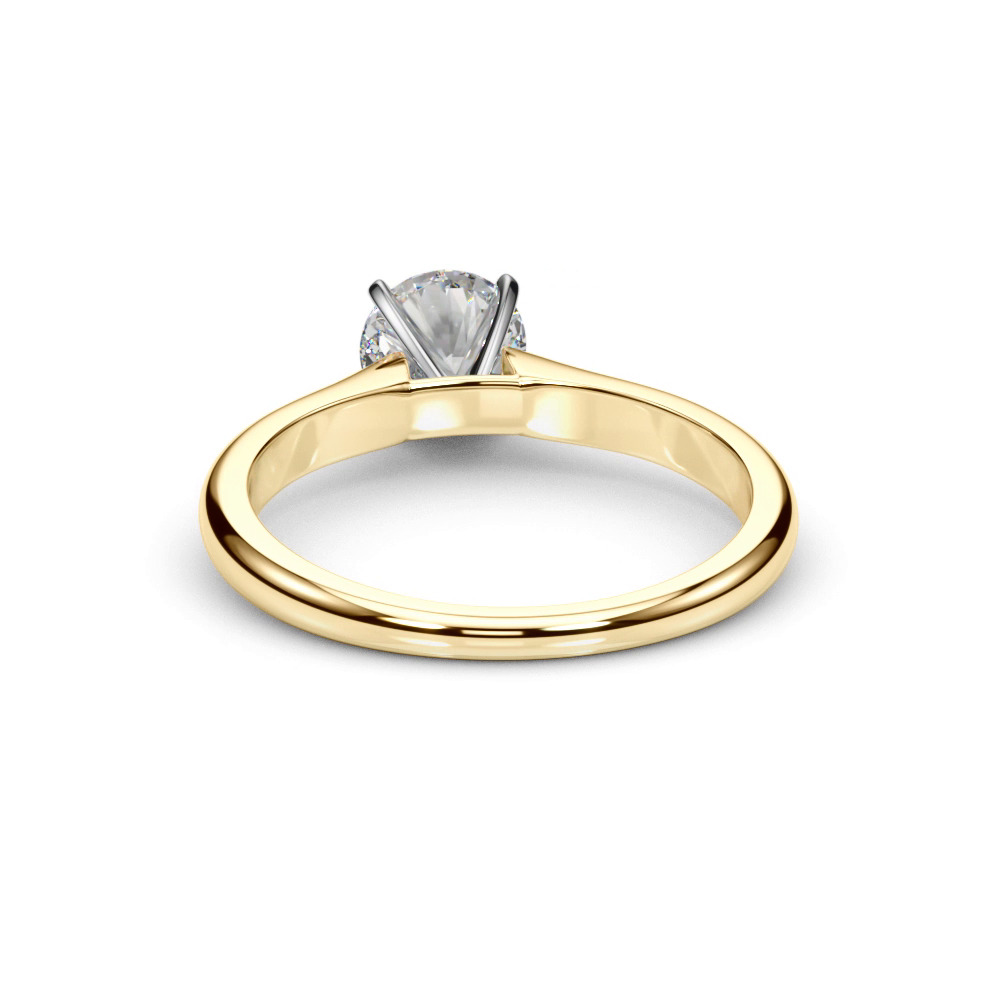 360 degree view of Leve Cathedral Solitaire Engagement Ring