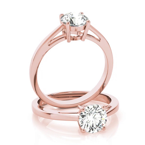 360 degree view of Chelsea Solitaire Engagement Ring