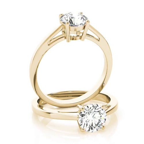 360 degree view of Chelsea Solitaire Engagement Ring