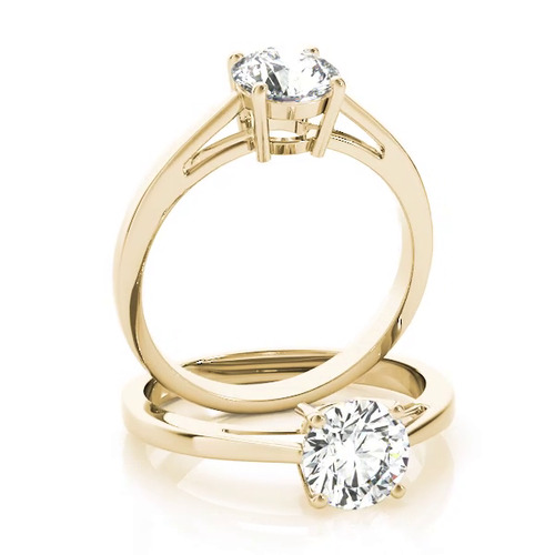 360 degree view of Chelsea Solitaire Engagement Ring