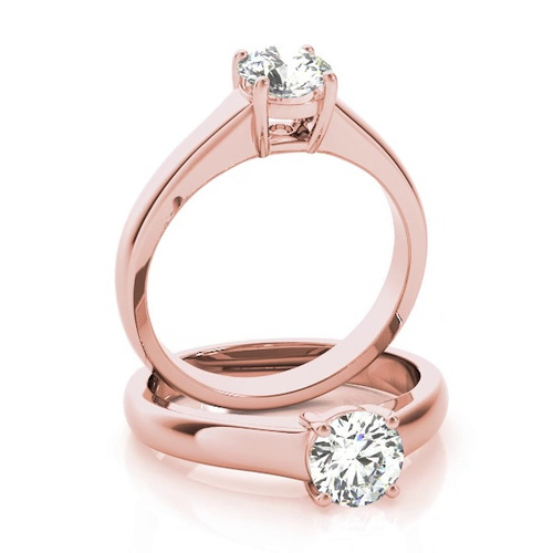 360 degree view of Georgia Solitaire Engagement Ring
