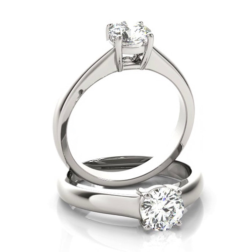 360 degree view of Georgia Solitaire Engagement Ring