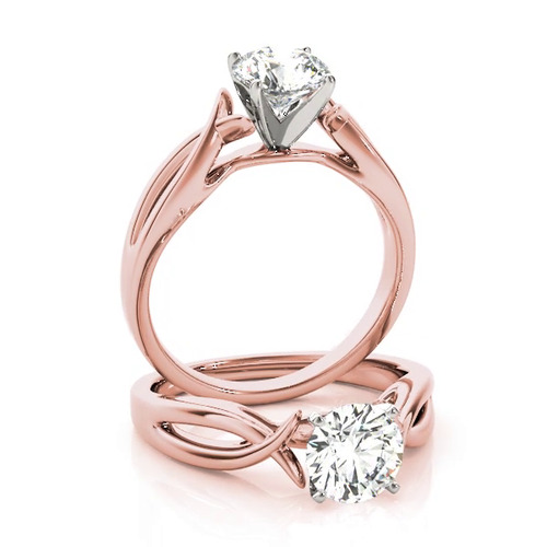 360 degree view of Alix Solitaire Engagement Ring