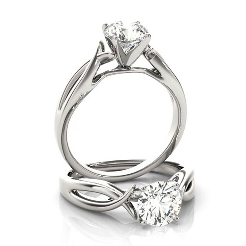 360 degree view of Alix Solitaire Engagement Ring