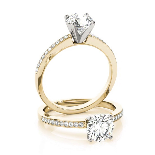 360 degree view of Jaime Channel Diamond Engagement Ring
