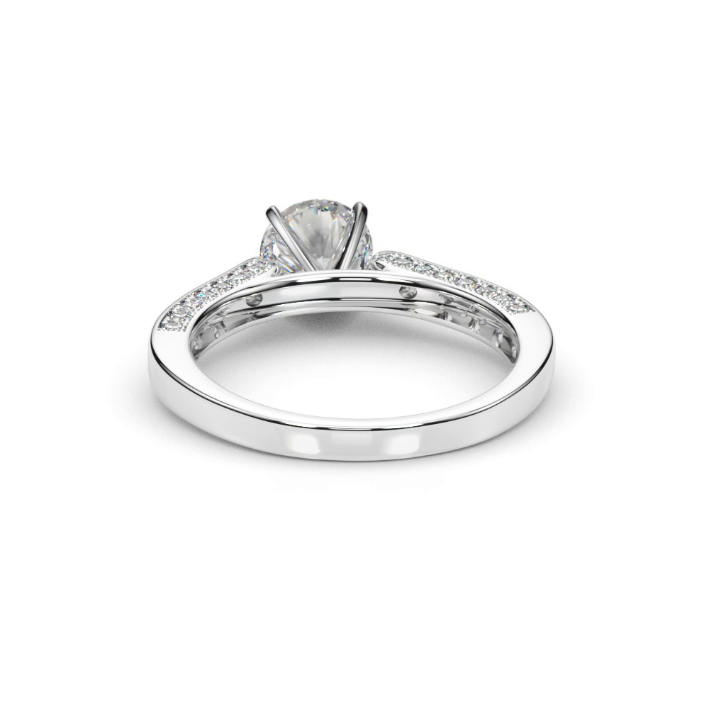 360 degree view of Nika Engagement Ring