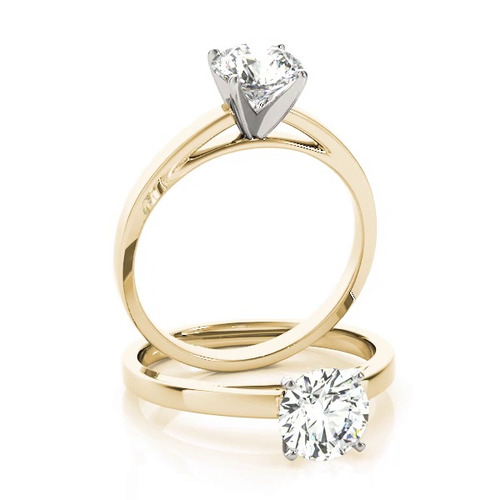 360 degree view of Francie Solitaire Engagement Ring