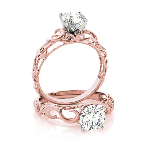 360 degree view of Fianna Solitaire Engagement Ring